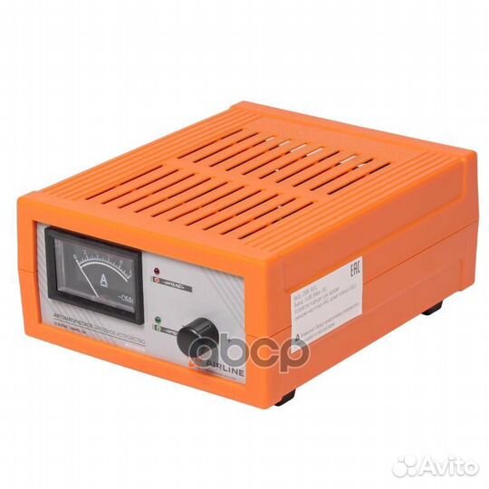 Зарядное устройство 0-5А 12В, амперметр, ручная