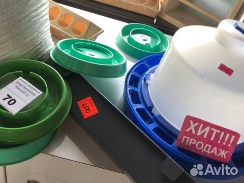 Кормушки и поилки для с/х птиц, животных