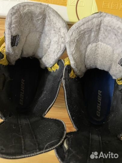 Хоккейные коньки bauer 170 размер 7.5 ее