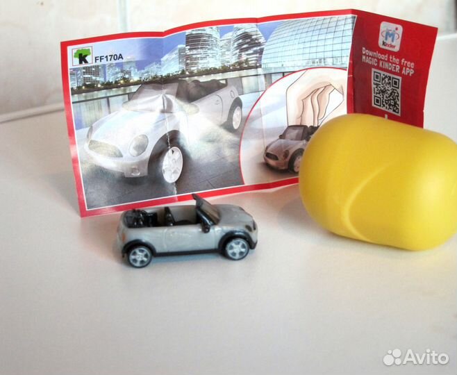 Игрушки из киндер-сюрпризов и др