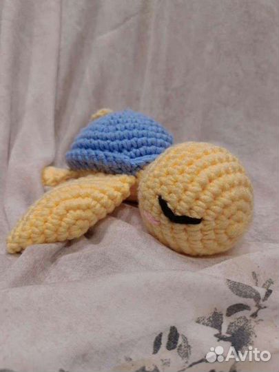 Вязаная игрушка черепашка
