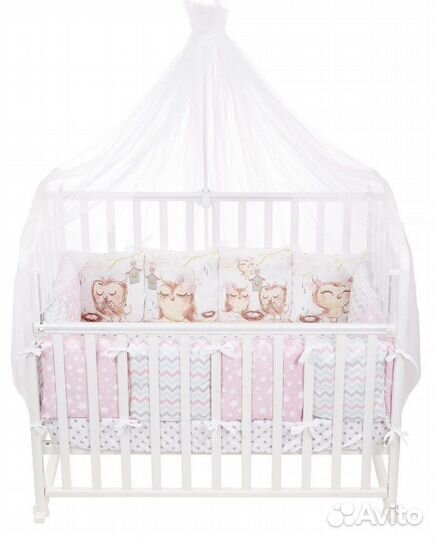 Бортики в детскую кроватку