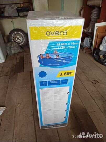 Каркасный бассейн новый