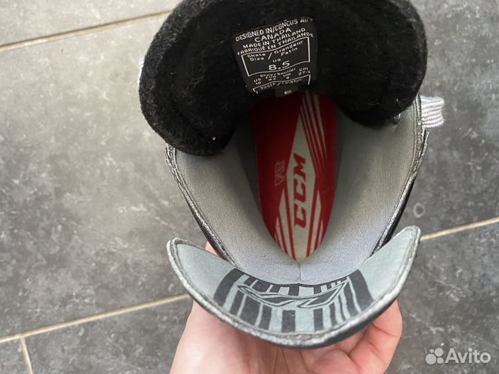 Коньки хоккейные CCM U+10 SR 8,5E