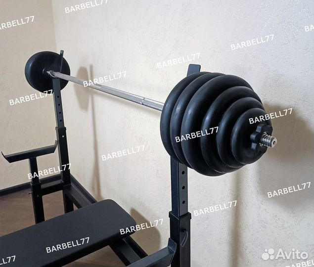 Штанга олимпийская гриф блины диски D26/51