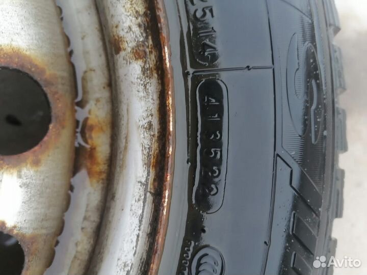 Продаю резину с дисками r16