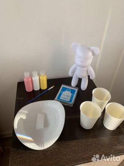 Милый мишка bearbrick diy сделай сам набор