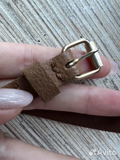 Ремень кожаный Mango