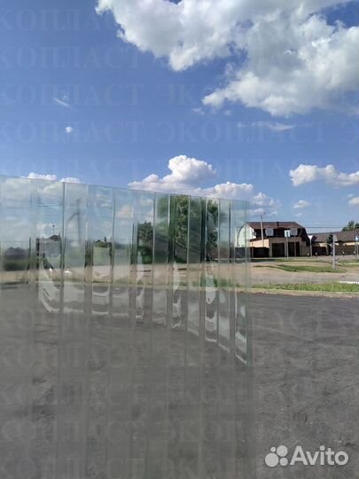 Профнастил пэт не ржавеет от завода пластмас. d-48