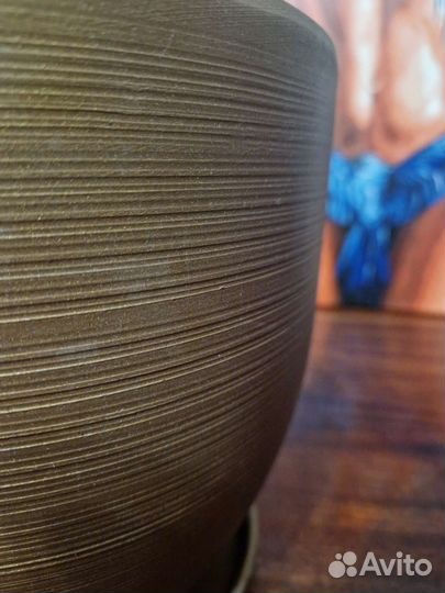 Керамический горшок для растений