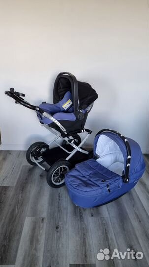 Коляска peg perego 2 в 1 (люлька и автокресло)
