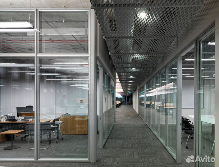 Стеклянные перегородки любой толщины