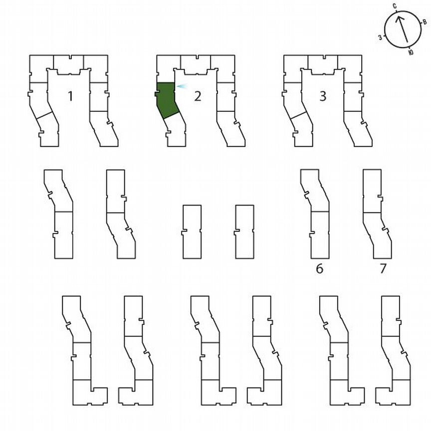1-к. квартира, 37,3 м², 3/3 эт.
