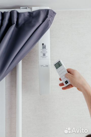 Электрокарниз и карниз (шторы и тюль)