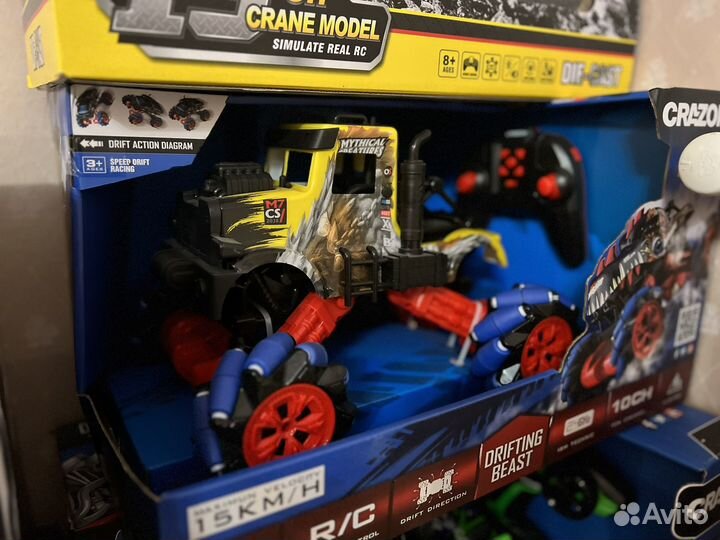 Машинки на пульте управления внедорожник