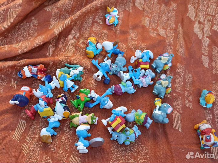 Игрушки из киндера 90х