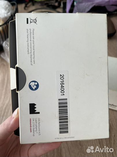 Слуховой аппарат resound gn