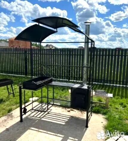 Мангал С крышей