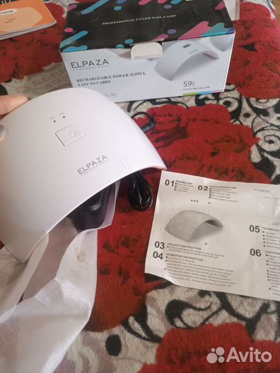 Лампа для маникюра новая