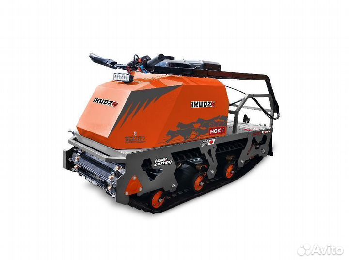 Мотобуксировщик ikudzo 2.0 1450/500 ES15 (склизы)