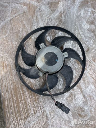 Электровентилятор радиатора фольксваген