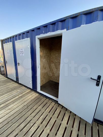 Склад, Хранение вещей, Ячейка от 2 м² до 30 м²