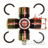 Крестовина перед/зад кардана Stels HiSun 450-700