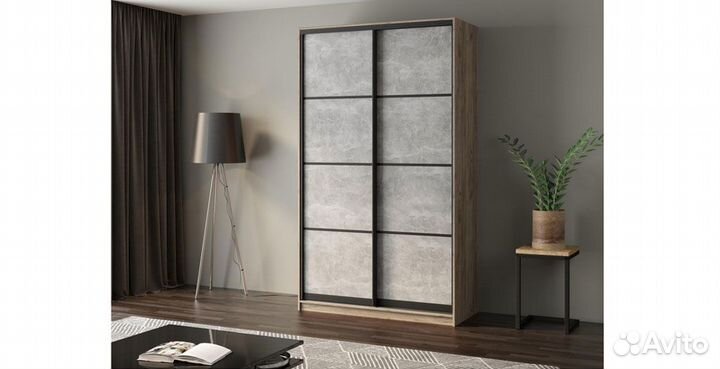 Шкаф-купе «Лофт» 120 см