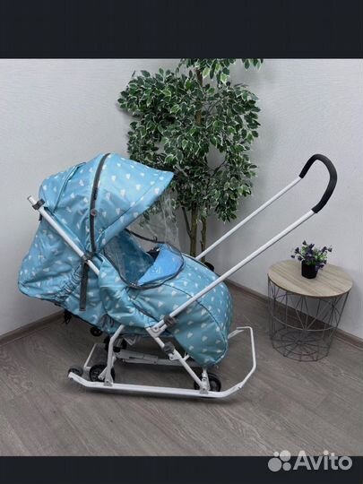 Коляска санки