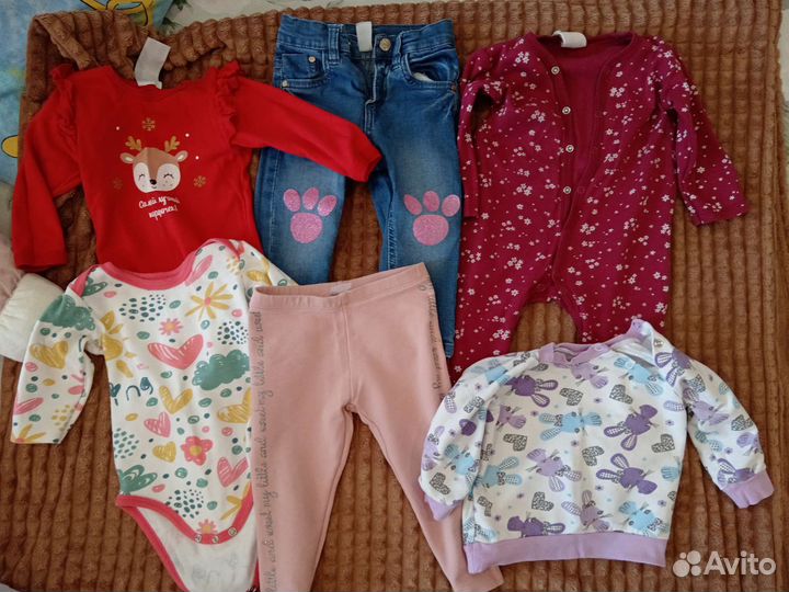 Детские вещи пакетом для девочек