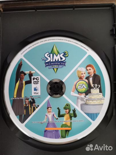 5 дисков симс the sims 2 the sims 3 дополнения