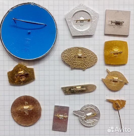 Значки космос СССР