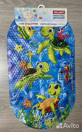 Противоскользящий коврик детский