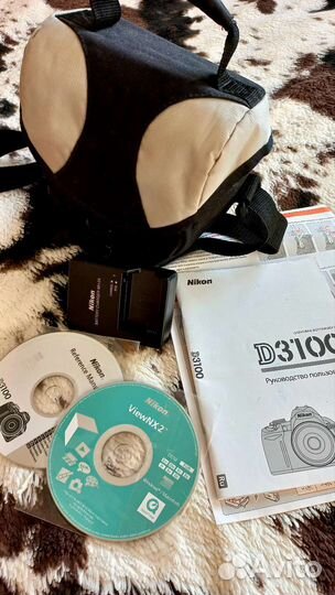 Зеркальный фотоаппарат nikon d3100