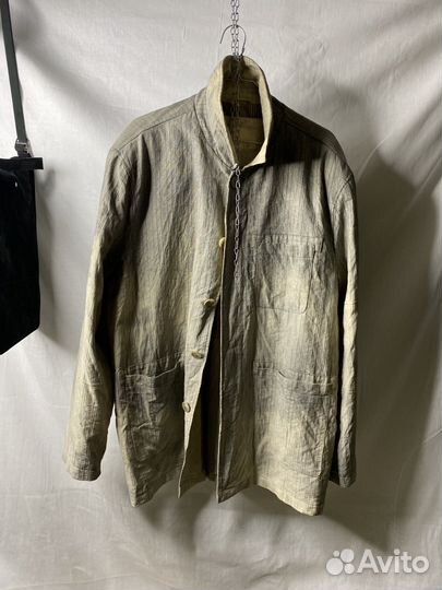 Гранжевый пиджак авангард uma wang ziggy chen