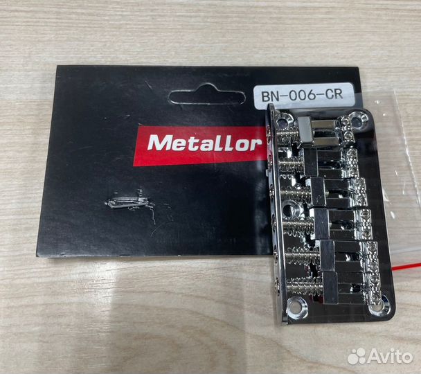 Cтрунодержатель Metallor BN-201-CR