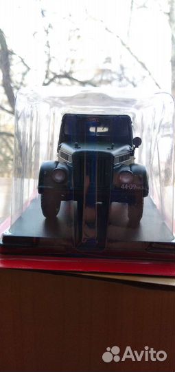 Модель автомобиля газ-69А 1:24 Ашет #59