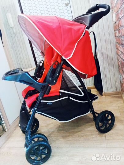 Прогулочная коляска Graco Mirage Red