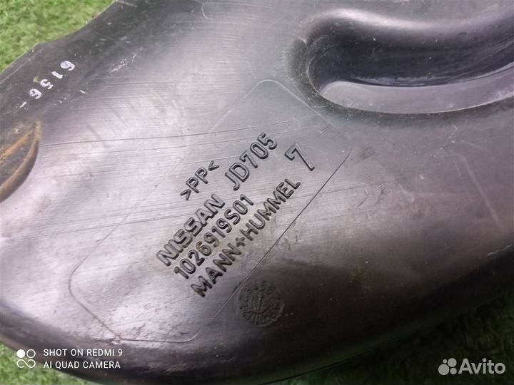 Воздухозаборник (внутри) Nissan Qashqai (J10) 200