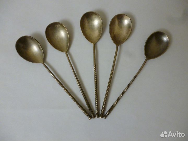 Чайные ложки мельхиор