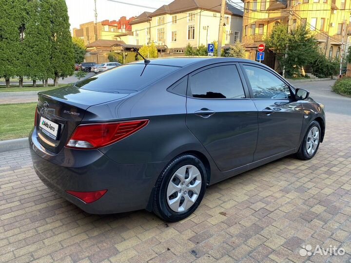 Hyundai Solaris 1.6 AT, 2015, 209 500 км