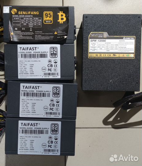 Блоки питания 1800w 2000w