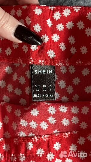 Юбка летняя мини xs shein