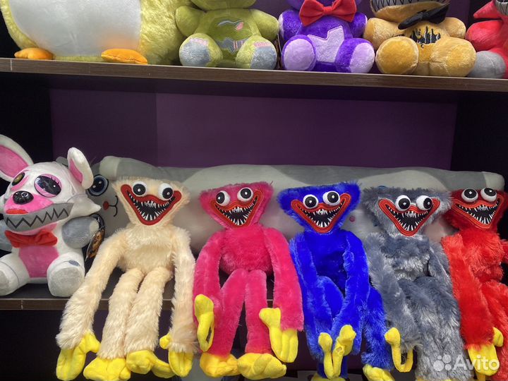 Мягкие игрушки хагги вагги и кисси мисси 40см