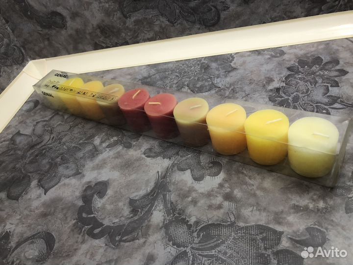 Свечи IKEA genial набор 10 шт. новые