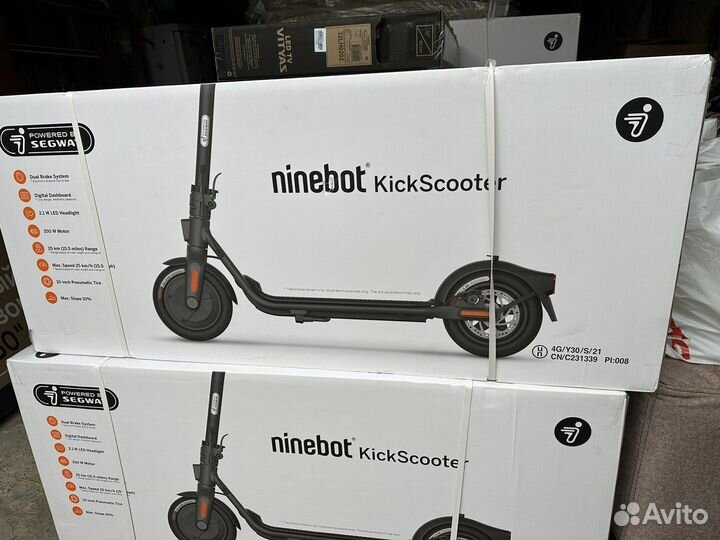 Электросамокат ninebot kickscooter f25e