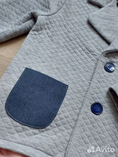 Пиджак жакет для мальчика на 4-5 лет