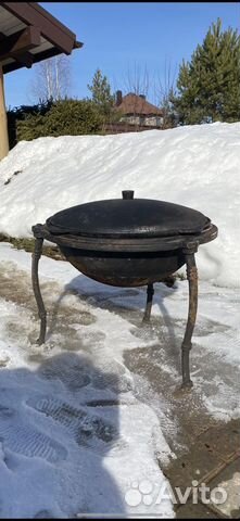 Казан чугунный 25 литров