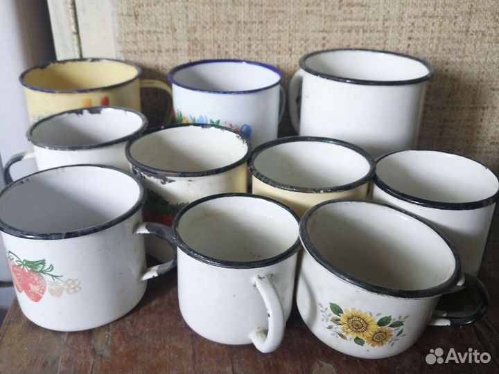 Эмалированная посуда СССР