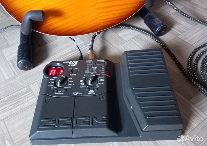 Гитарный Процессор Zoom 606